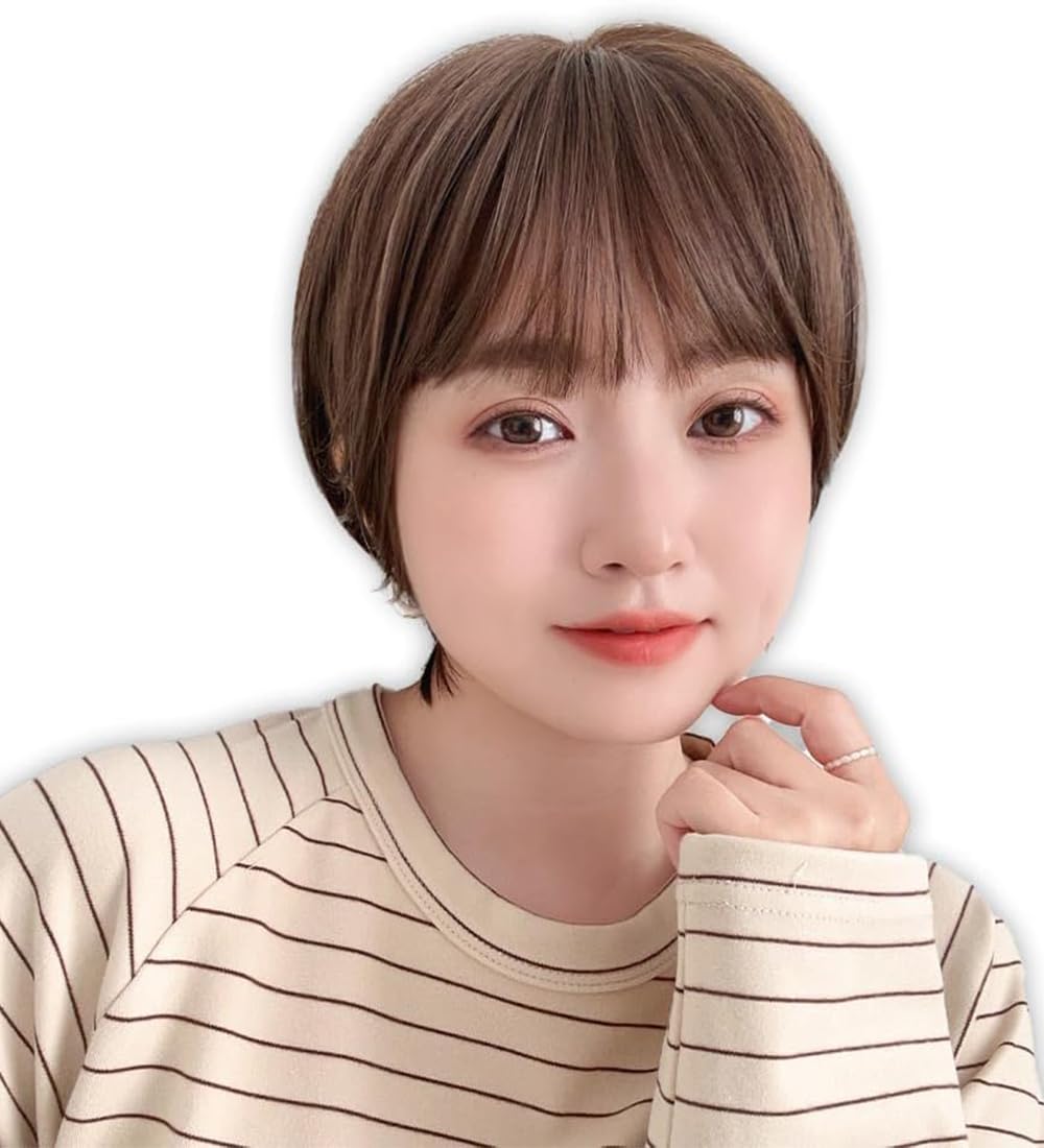 

Парик Bare Skin Short Full Bamboo [Brightlara], Боб, Женский, Парик, Парик, hf1875-UB-S