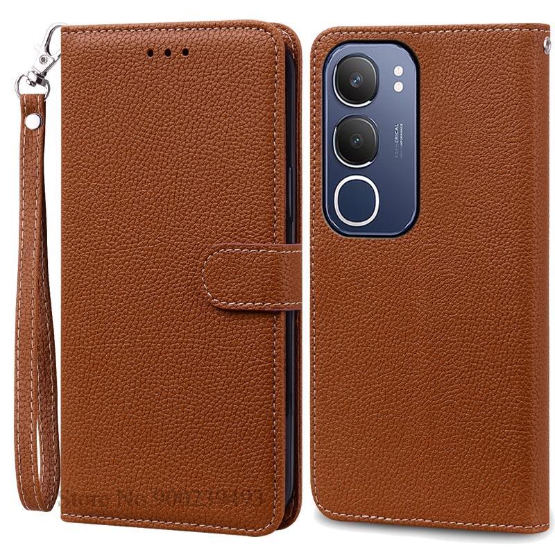 Pentru Husă Vivo Y19S Portofel Carte Husă din Piele Pentru Husă Telefon Vivo Y19S Husă Tip Flip Protecție Spate Coque Fundas Carcasă