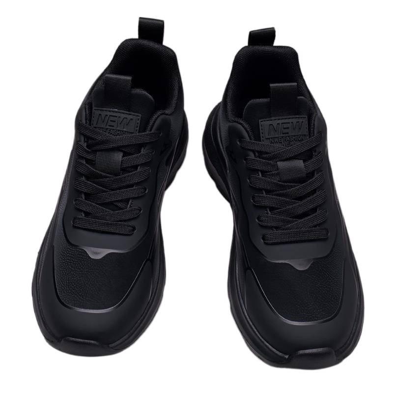 Chaussures à semelles souples chaussures décontractées chaussures printemps et été nouvelles baskets noires respirantes confortables