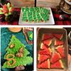 3PCS Christmas Tree Cookie Cutter Set Stainless Steel Biscuit Mold for Baking Cake Dough Pastry Holiday Baking Tools Gift Idea