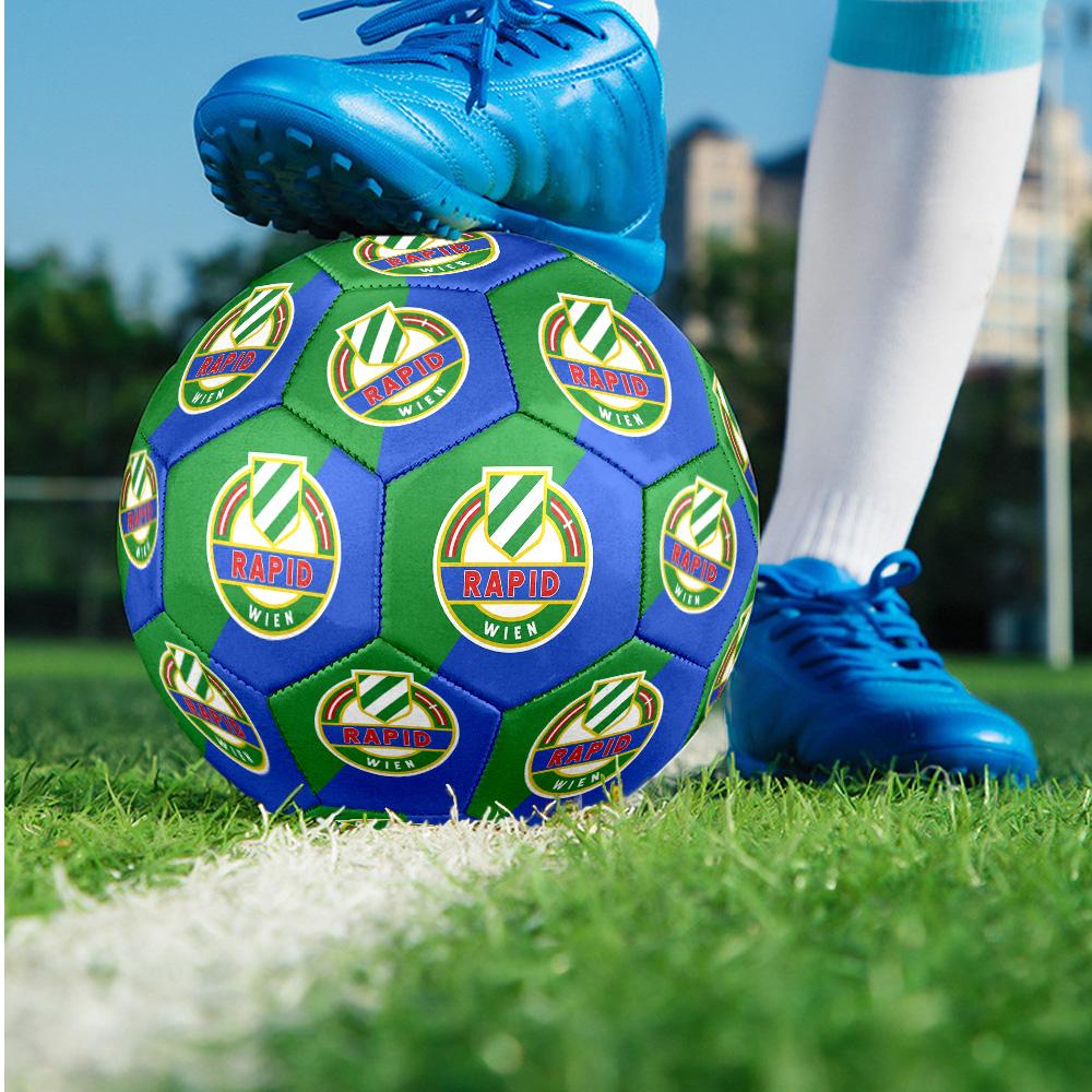 Rapid Wien FC Size 5 Standard Football Durable Training Match Soccer Ball for Adult Outdoor Sports