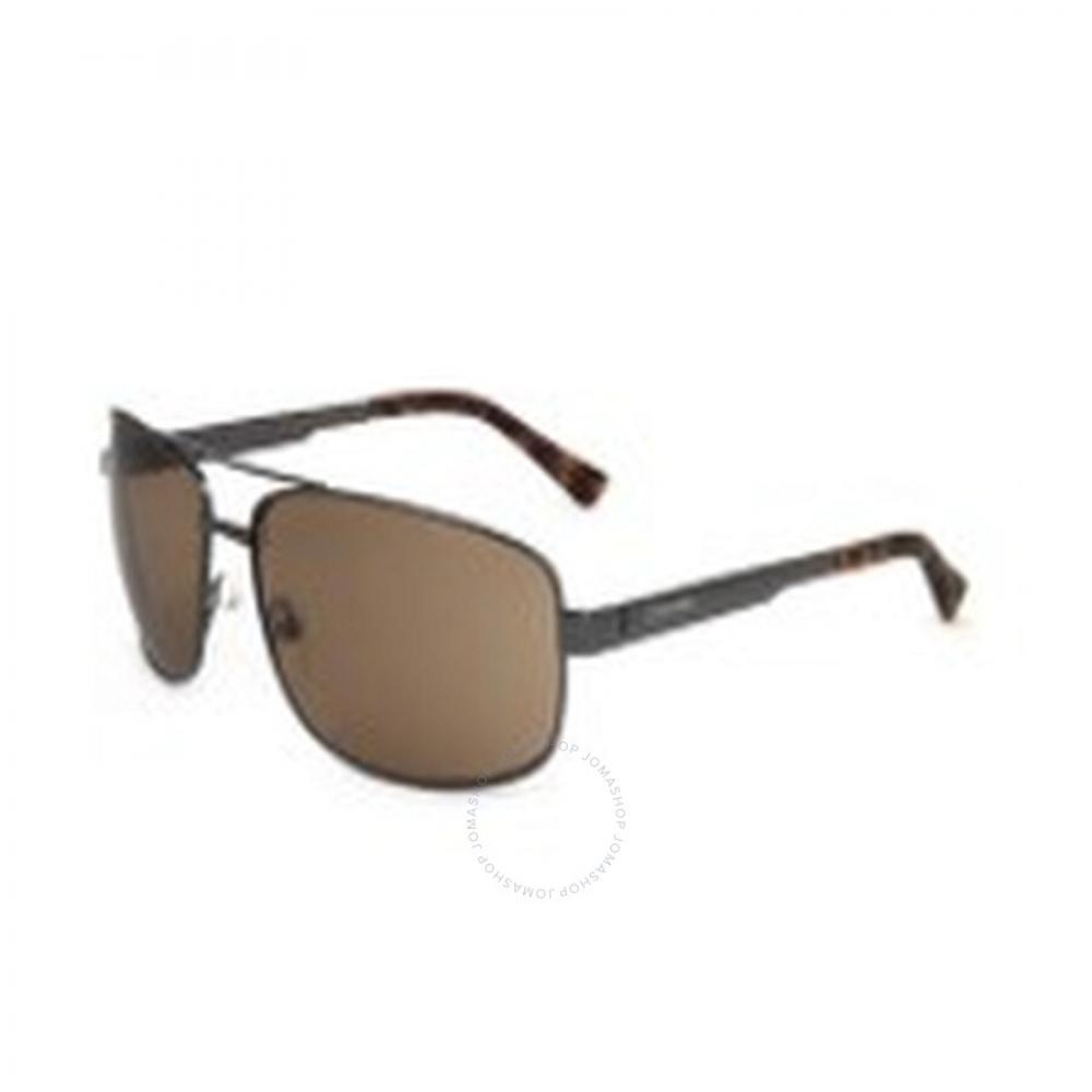 

Calvin Klein Brown Navigator Мужские солнцезащитные очки CK22123S 009 63