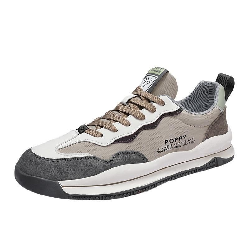 Spring and Autumn New Casual Men's Shoes Fashion Personality Sports Leather Shoes Trend