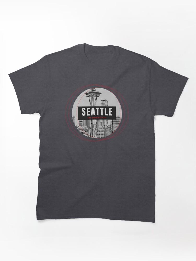 Cities Skylines Seattle The Emerald City Shirt Classic T-Shirt