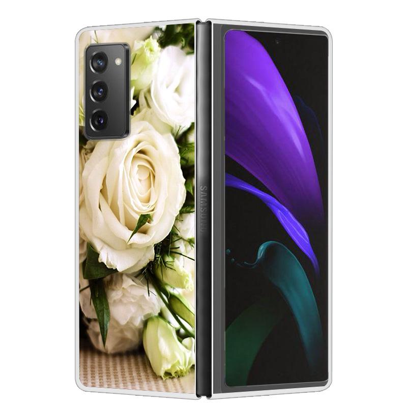 For Samsung Galaxy Z Fold2 Fold4 Fold5 Case Shockproof Hard Plastic PC Back Cover For Samsung Galaxy Z Fold 3 5 4 5G Phone Cases