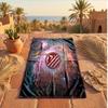 Atletico Madrid Print Microfiber Beach Towel Quick Dry Absorbent Large Towel For Beach Swimming Travel