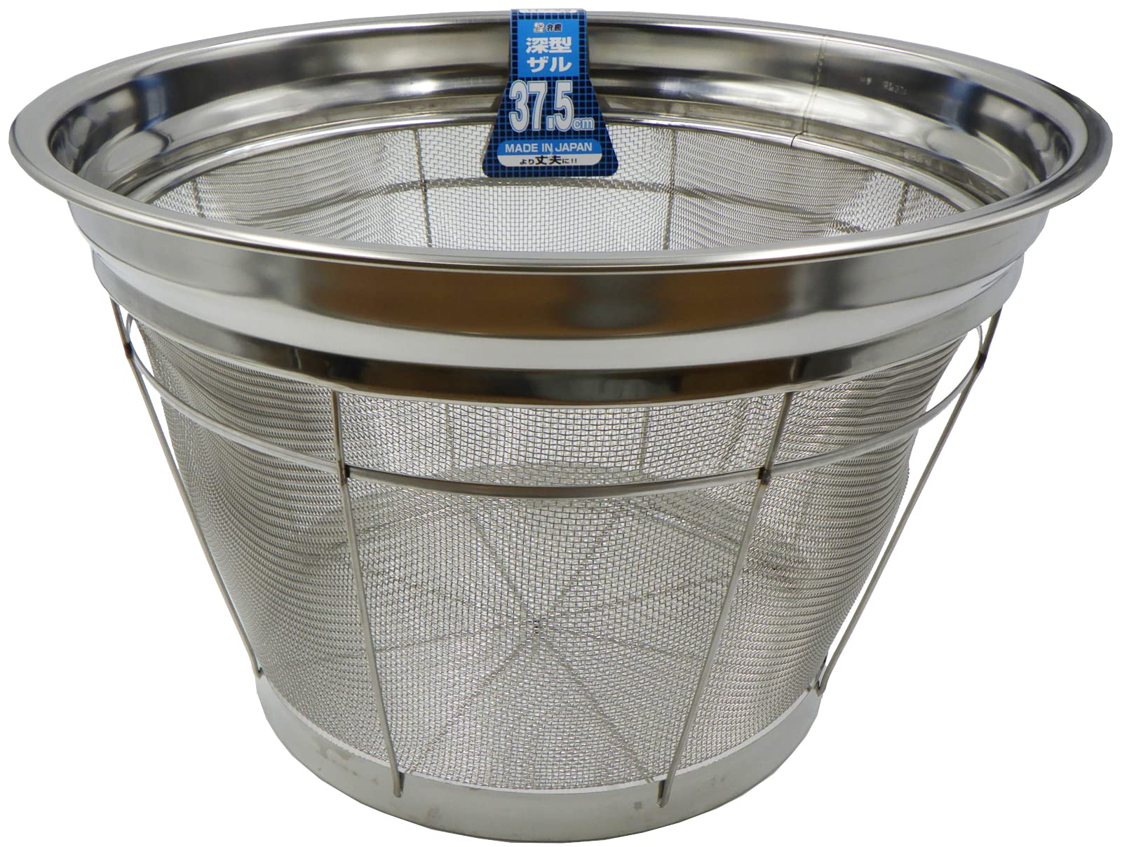 

TOKYO design studio Honma Fuyuji Kogyo Deep Rice Frying Basket Stainless Steel Japan AKM03037 37.5cm (1 Tou)