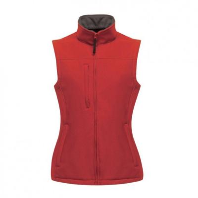 Womens/Ladies Flux Softshell Bodywarmer / Sleeveless Jacket (Water Repellent & Wind Resistant)