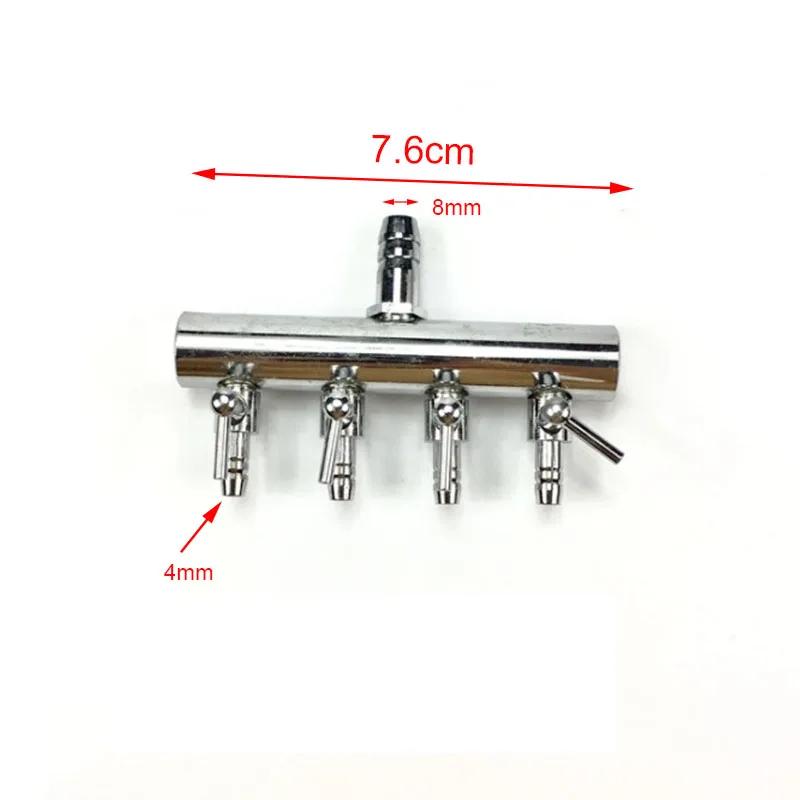 2 4 6 8 10 Ways Aquarium Air Splitter Valve Fish Tank Air Pump Flow Distributor Pump Valve Tap Lever Control Switch Valve