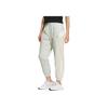 Adidas Breathable Nylon Track Pants With Elastic Waist And Drawstring, T2 Logo Print Women Bottoms White HM5283