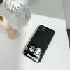 Cute H-HaNako Kun Phone Case For IPhone 11 12 13 Pro Max X XR XS Max 6 6S 7 8 Plus SE 2022 Liquid Square Color Phone Cover