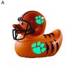 Rugby Football Duck Figurine Cartoon Duck Statue Animal Sculpture Home