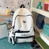 Schoolbag1011 popular fashionable and cute polka dot student schoolbag female large capacity junior high school backpack campus wind backpack