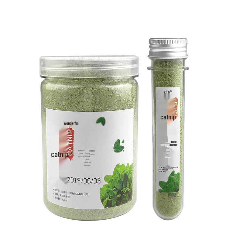 Catnip Powder: Freshens Breath, Aids Digestion, Hairball Control, Teething Aid, Cat Grass Snacks.