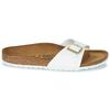 Birkenstock Madrid Sandals Size cm (Narrow Width), Birko-Flor Women's, White, 24.0