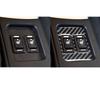Real Carbon Fiber Car Accessories Seat Heating Switch Panel Cover Soft Sticker For Subaru BRZ Toyota 86 GT86 2017 2018