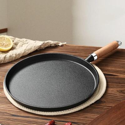 Wutuo 23CM Cast Iron Flat Pan