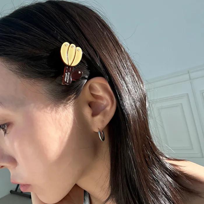 Mini tulip hair pin (5color)