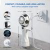 2026 model football handheld fan, cooling turbine, portable, small, neck-hanging, high-speed, cold compress, rechargeable fan