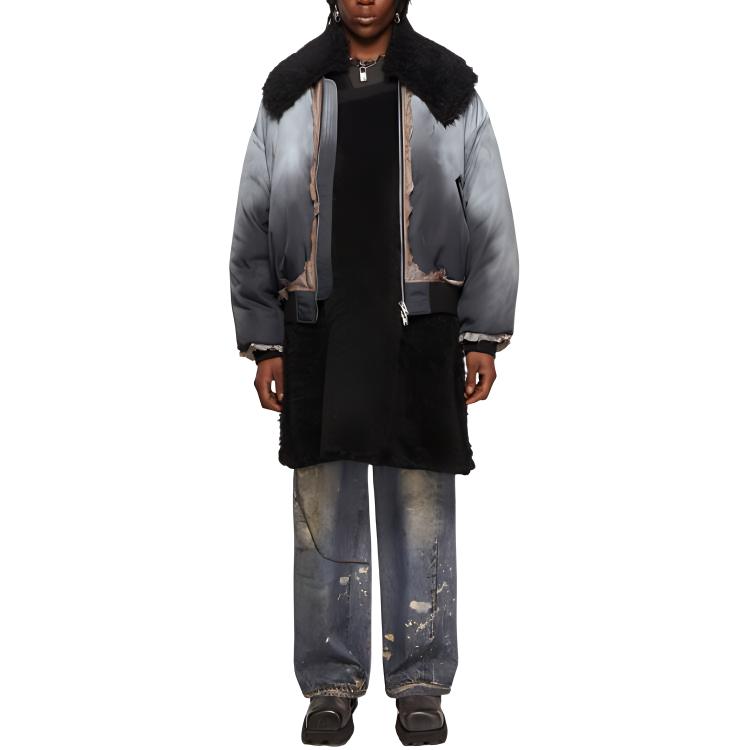 Acne Studios Distressed-effect Bomber Jacket B90786-BM0