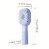 Electric Massage Comb Intelligent Vibration Heating Head Massager Indoor And Outdoor Relaxing Head Massage Comb
