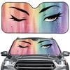 Universal Customizable One-Piece Car Windshield Sunshade