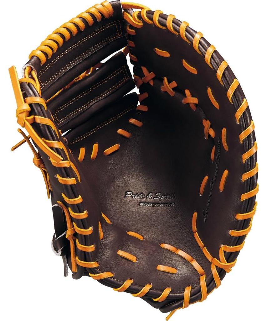 ZETT Pro Status First Base B BRFB30533G Mitt, Brown/Oak (3736)