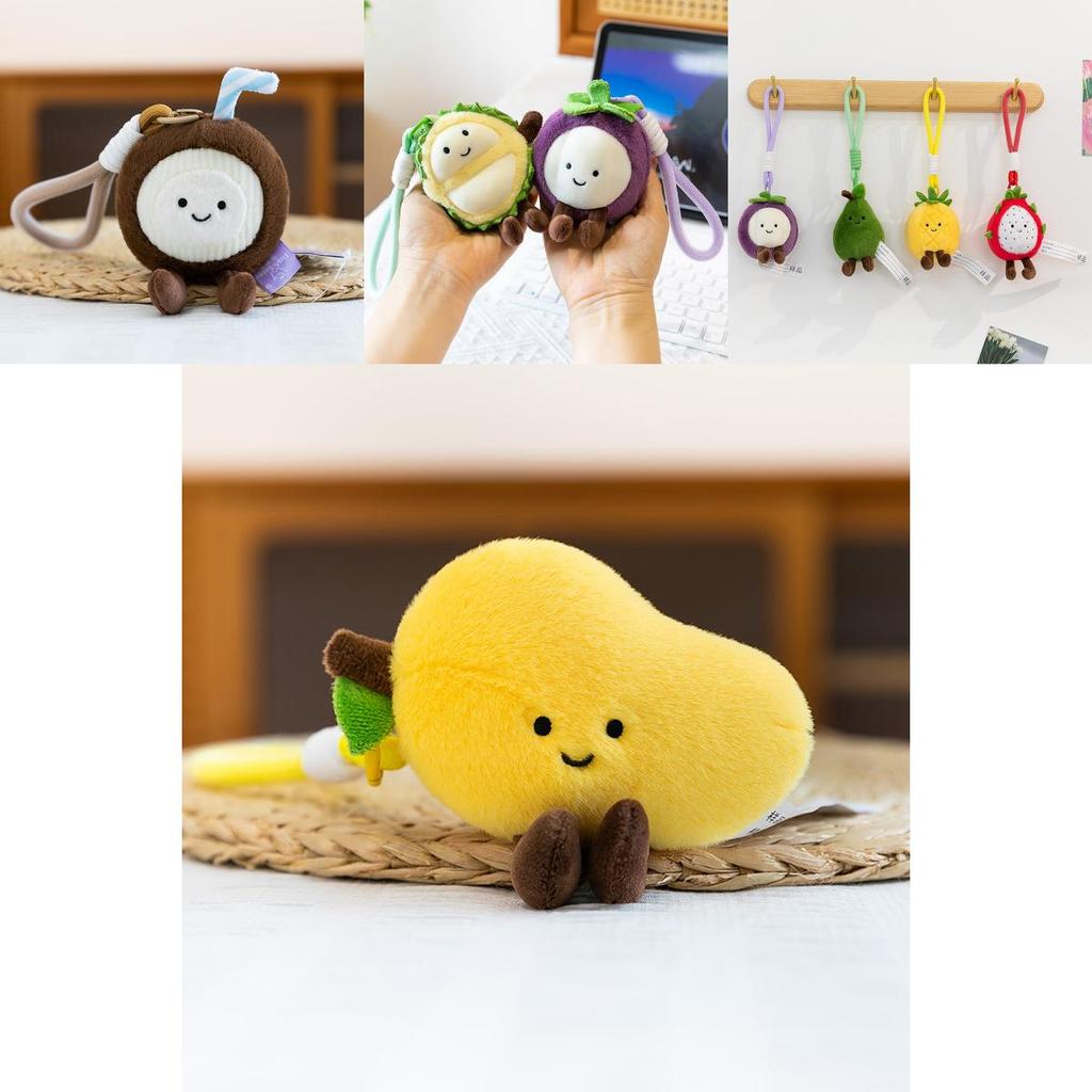 Avocado Creative Fruit Plush Toy With Pp Cotton Filling For Kids Bedroom Decor