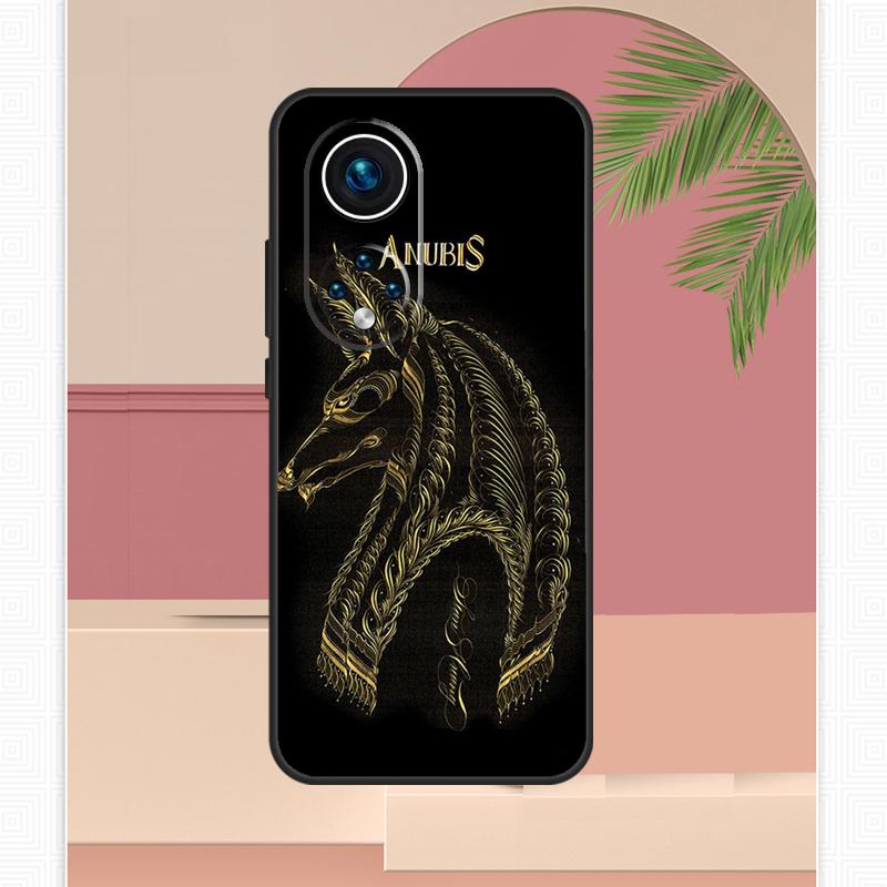 Egypt Nefertiti Anubis Ankh Case For Honor Magic 5 6 7 8 Pro Honor X9c X9b X9a X8b X8a X8c 50 70 90 400 200 Lite Cover