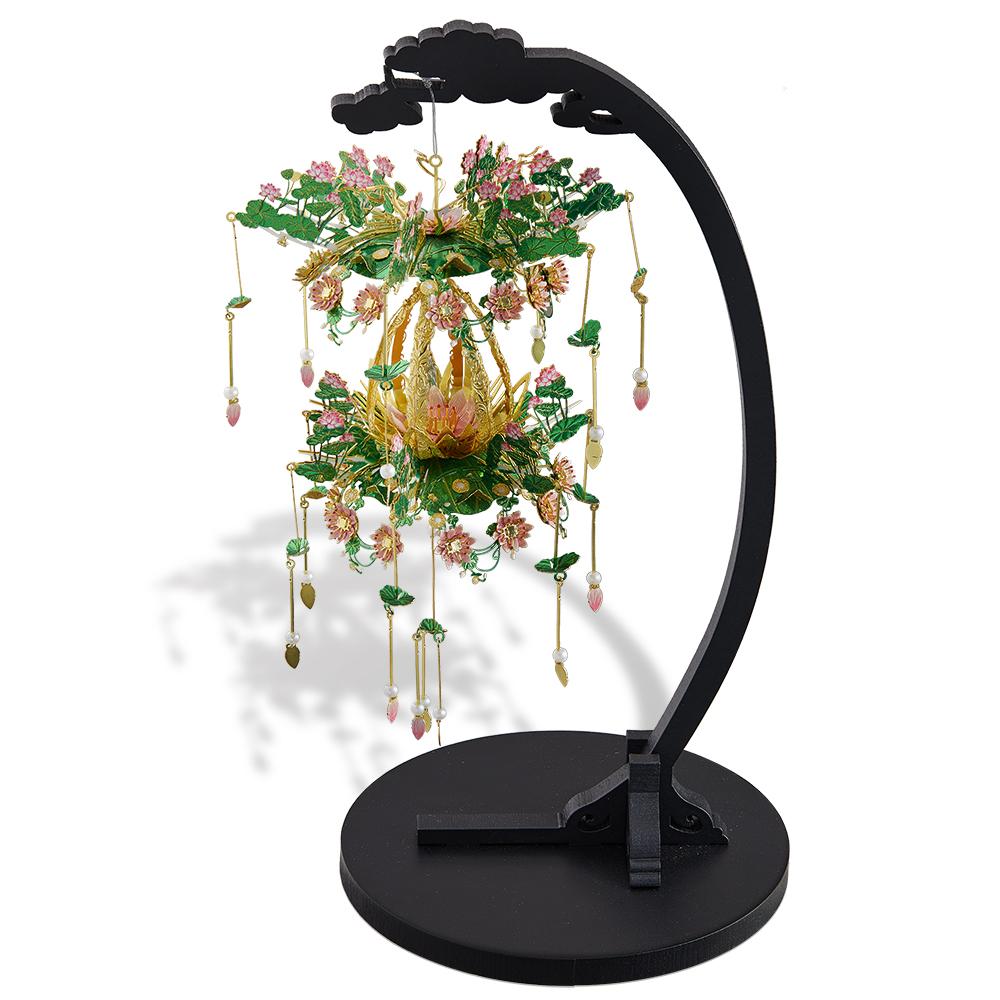 Piececool 3D Puzzle Metallmodell Vier Jahreszeiten Laterne Modellbausätze DIY-Bausatz Puzzlespiel für Erwachsene Teenager Geschenke