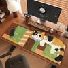 Large Size Keyboard Mice Mat Non-slip Laptop Table Mat New Rubber Mouse Pad  Office