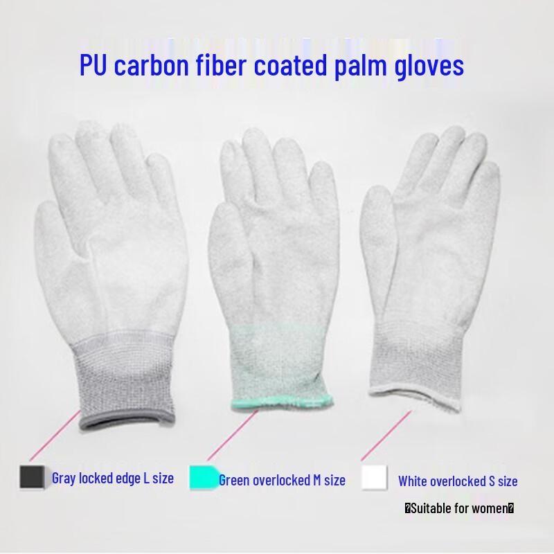 Hanlang Antistatische Carbonfaser-Arbeitshandschuhe