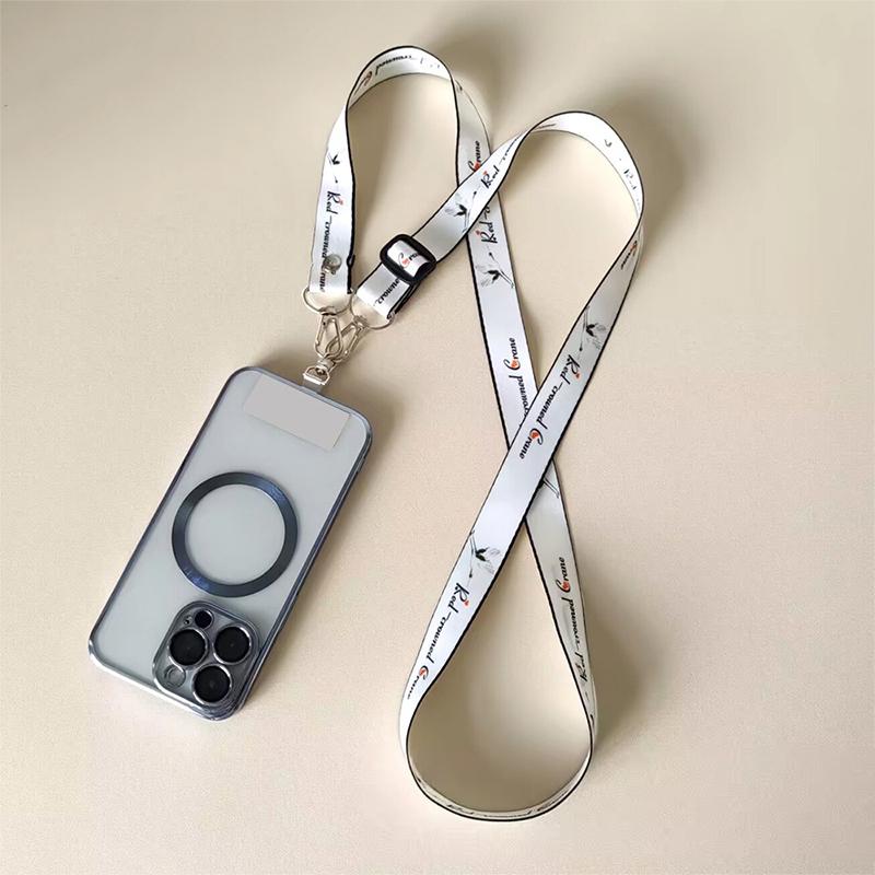 Bär Langes Handy-Lanyard Verstellbarer Crossbody-Handystrap Umhängeband Anti-Verlust Hängeschnur Mit Dichtungsklammer Für Iphone Xiaomi