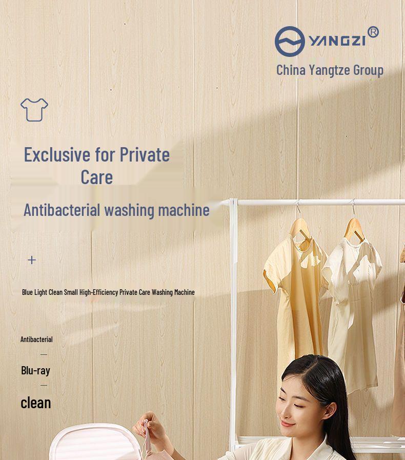 Compact Direct Drive Washing Machine for Dorms & Small Spaces – Ideal for Underwear, Socks & Baby Clothes