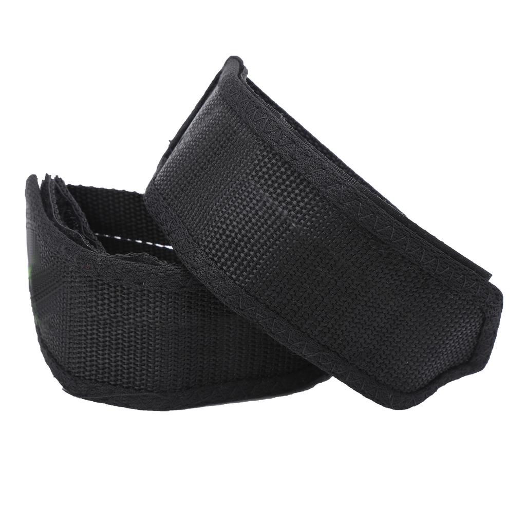 1Pair Canvas Bicycle Pedal Straps Toe Foot Cover Clip Belt Double Hook and Loop Fasteners