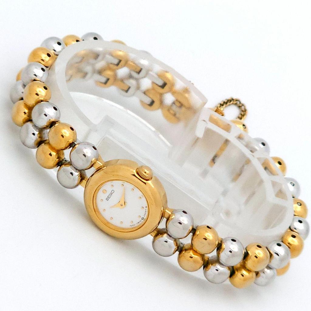 Used Good condition SEIKO 1E20-0290 Quartz working condition bracelet