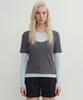 NORMOR Overlay T-Shirt Blue