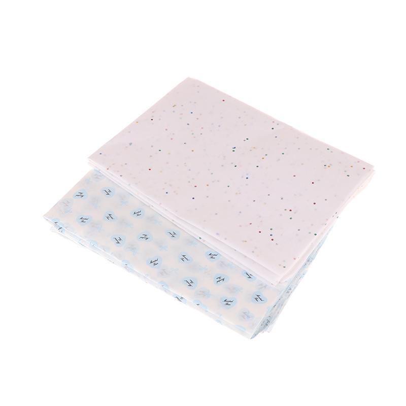 10 szt. kokardka Sydney papier ręcznie ugniatany papier bawełniany bukiet papier do pakowania kwiatów papier do pakowania ciast prezent do pieczenia