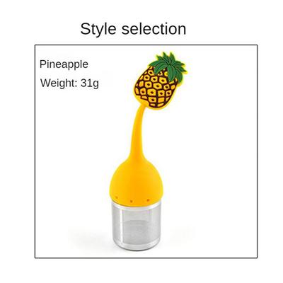 Silicone Tea Maker Cute Tea Filter Tea Leakage Tea Leaves Tea Separation Filter Household Tea Set Tea Ball Filter Tea