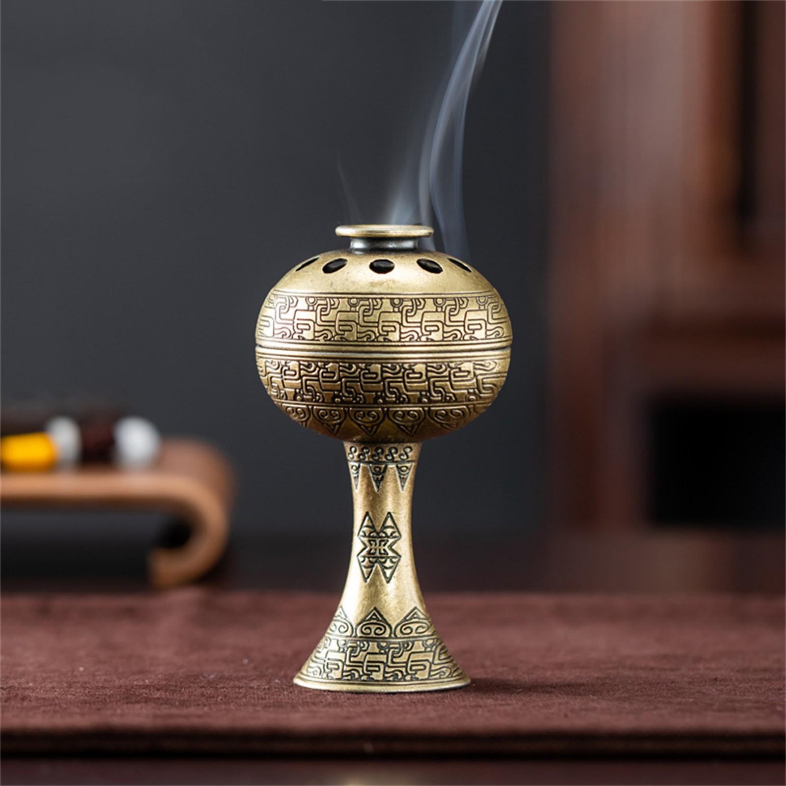 

Винтажная палочка для благовоний, курильница для благовоний, домашняя курильница для благовоний для Будды, винтажный диффузор для благовоний One Size