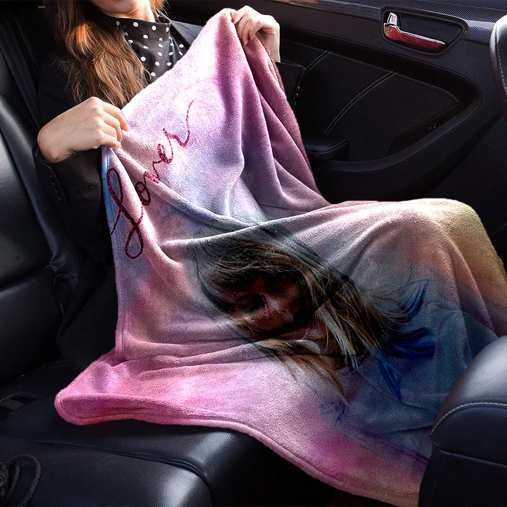 Taylor Swift Lover Album Cover Blanket Soft Throw Blanket For Home Bedroom Bed Sofa Travel Office Solid Christmas Blanket