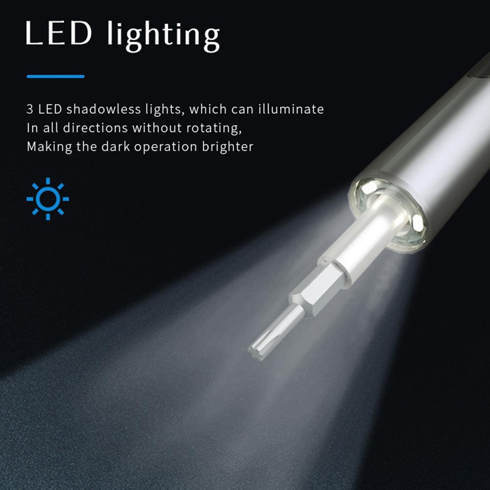 Latest Electric Precision Screwdriver Combo Set Rechargeable Screwdriver Mobile Phone, Laptop, Watch, Game Console Repair Tools