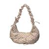 Women Floral Print Large Capacity Tote Bag Shoulder Underarm Bag With Durable Polyester Material And Multiple Carrying Styles