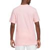Nike T Shirts Men's Pink Crew Neck Moderate Straight Fit AR4999-686