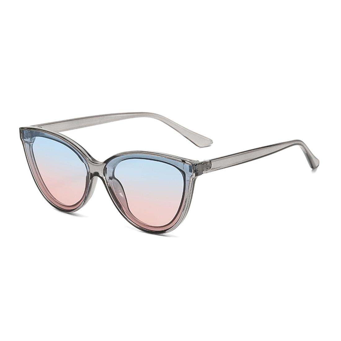

Hiking Large Frame Cat Eye Anti Light Glasses Women New Retro High Quality Eyeglasses Minimalist Style Gradient Glasses UV400