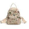 Women's Bag 2025 New Korean Version Fashion Printed Backpack Personalized Sequins Star Versatile Travel Small Backpack
