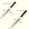 Wooden Handle Cranked Baking Spatula