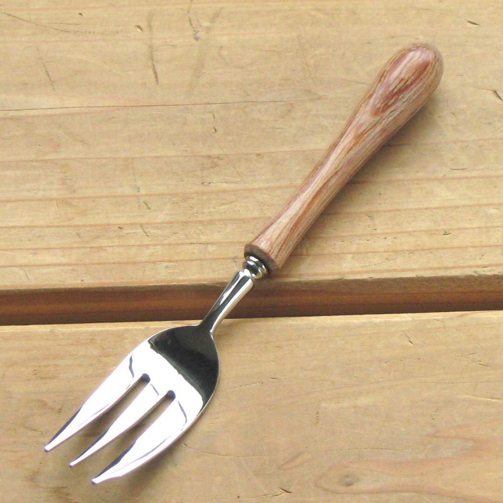 Nagao Tsubame-Sanjo Boston Dinner Besteckset (4 Stück), 18-8 Edelstahl und laminiertes Holz, Hergestellt in Japan