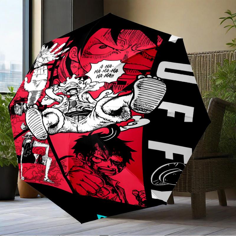pirate Adventure Umbrella Folding umbrella, automatic umbrella 8-Frame for Travel, camping Use Gift for Halloween Christmas
