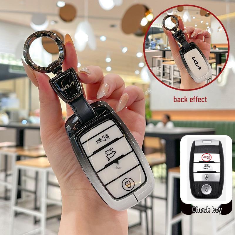 Kia Huanchi KX3/K4/KX5/KX7 2023 Intelligente Metall-Autoschlüsselhülle